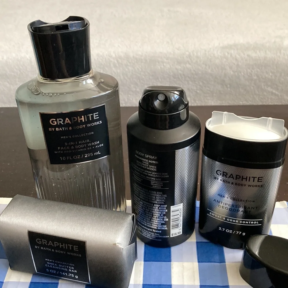 BBW Graphite shower set